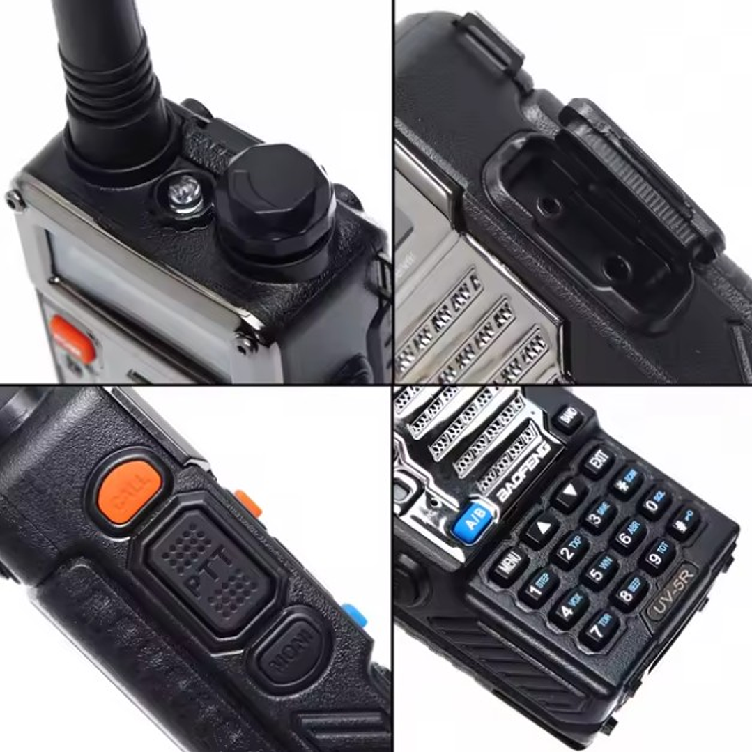 Radio Baofeng UV-5RE | Walkie Talkie Profesional | Doble Banda UHF/VHF | 128 Canales 4