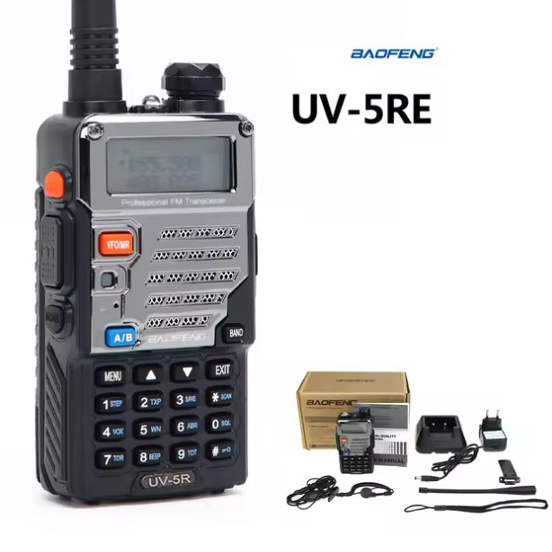 Radio Baofeng UV-5RE | Walkie Talkie Profesional | Doble Banda UHF/VHF | 128 Canales 2
