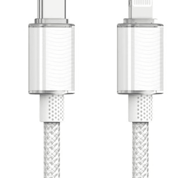 Cable USB-C a Lightning VIDVIE CB4024C&i 30W | Carga Rápida + Trenzado + Alta Durabilidad 1
