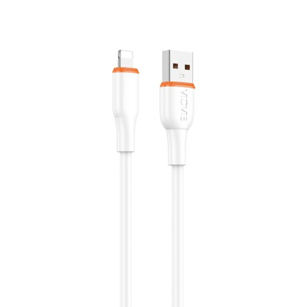 Cable USB-C a Lightning VIDVIE CB4031i 30W | Carga Rápida + Trenzado + Alta Durabilidad 1