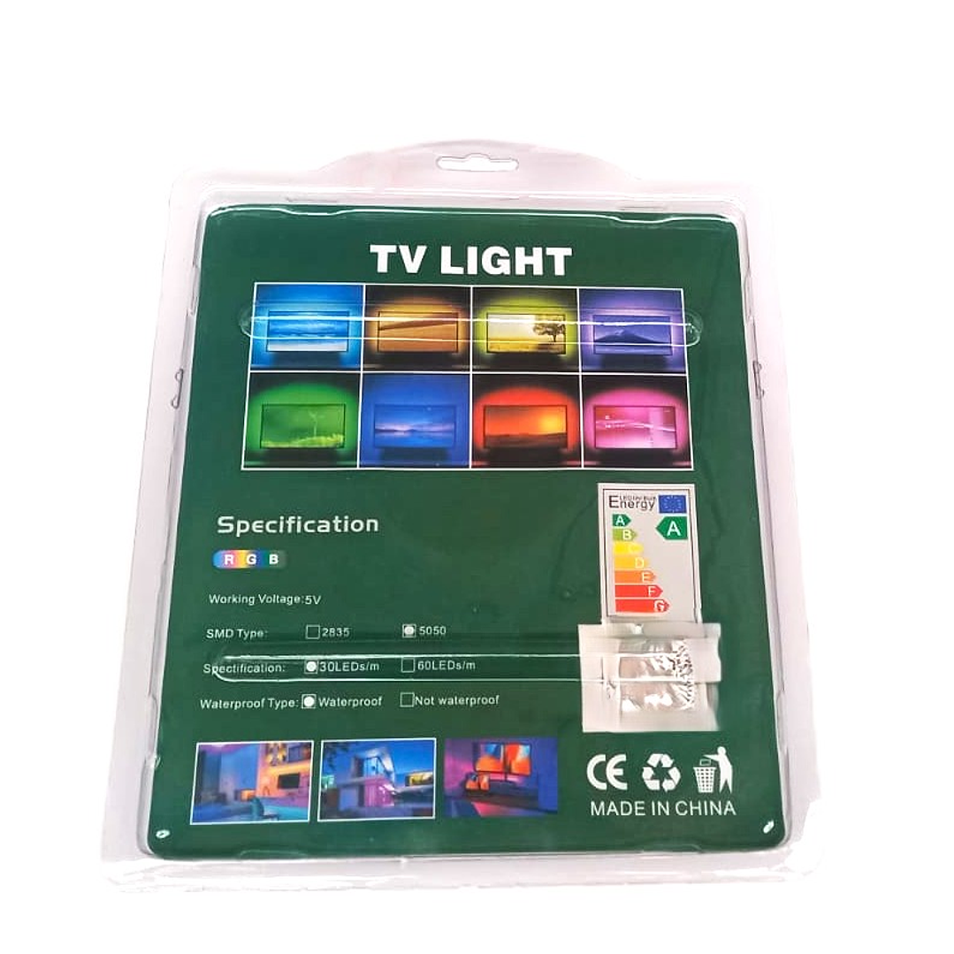 Tira LED RGB USB EMIRAN | 16 Colores + Control Remoto + Fácil Instalación 3