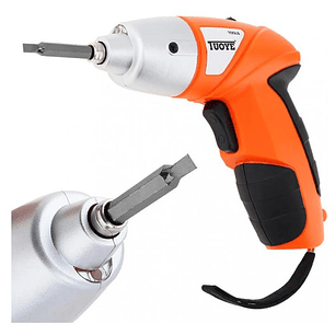 Destornillador Eléctrico TUOYE T0054 45PCS | Recargable + LED + Maletín Compacto