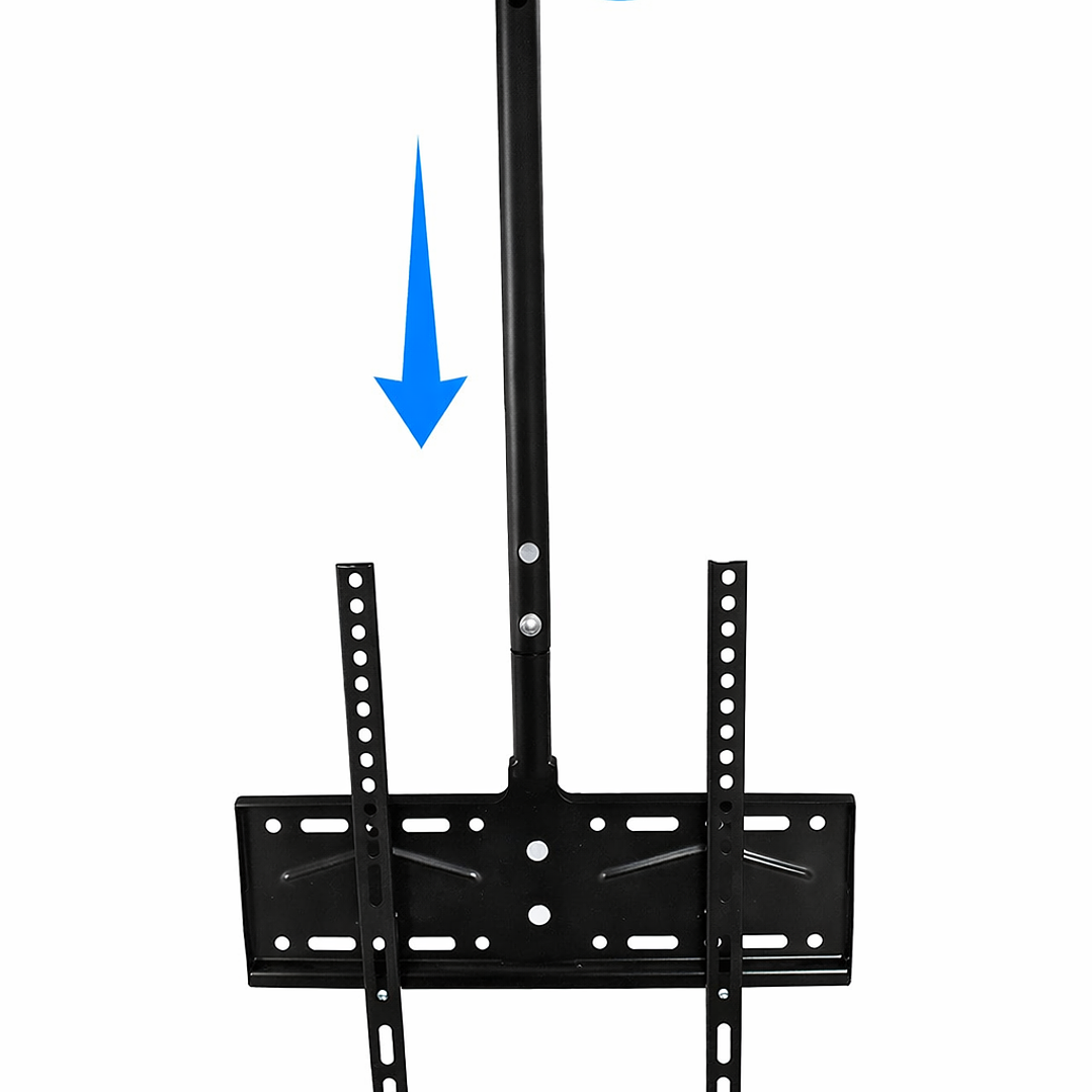 Soporte de TV de Techo Ajustable 26–60” | VESA + Giro + Inclinación | Ajelec Electrónica 1