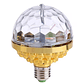 Ampolleta LED Giratoria 6x1W | Efecto Disco Multicolor | Base E27 | 20000h | Bajo Consumo - Miniatura 1