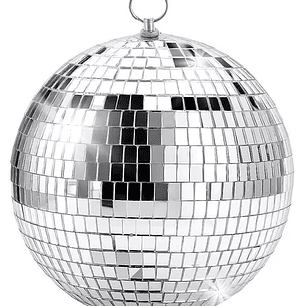  Esfera de espejos 40 cm. Disco Ball– Brillo retro para fiestas y decoración
