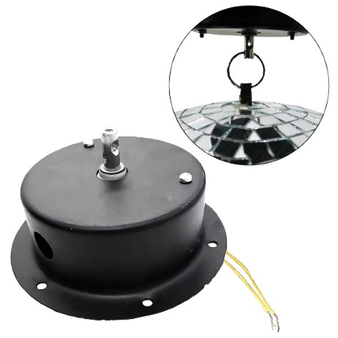 Motor Giratorio para Esfera de Espejos | Montaje Colgante | Ajelec Electrónica 2