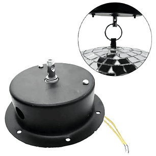 Motor Giratorio para Esfera de Espejos | Montaje Colgante | Ajelec Electrónica