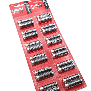Pack 24 Pilas AA Eveready Super Heavy Duty | Larga Duración | Ajelec Electrónica