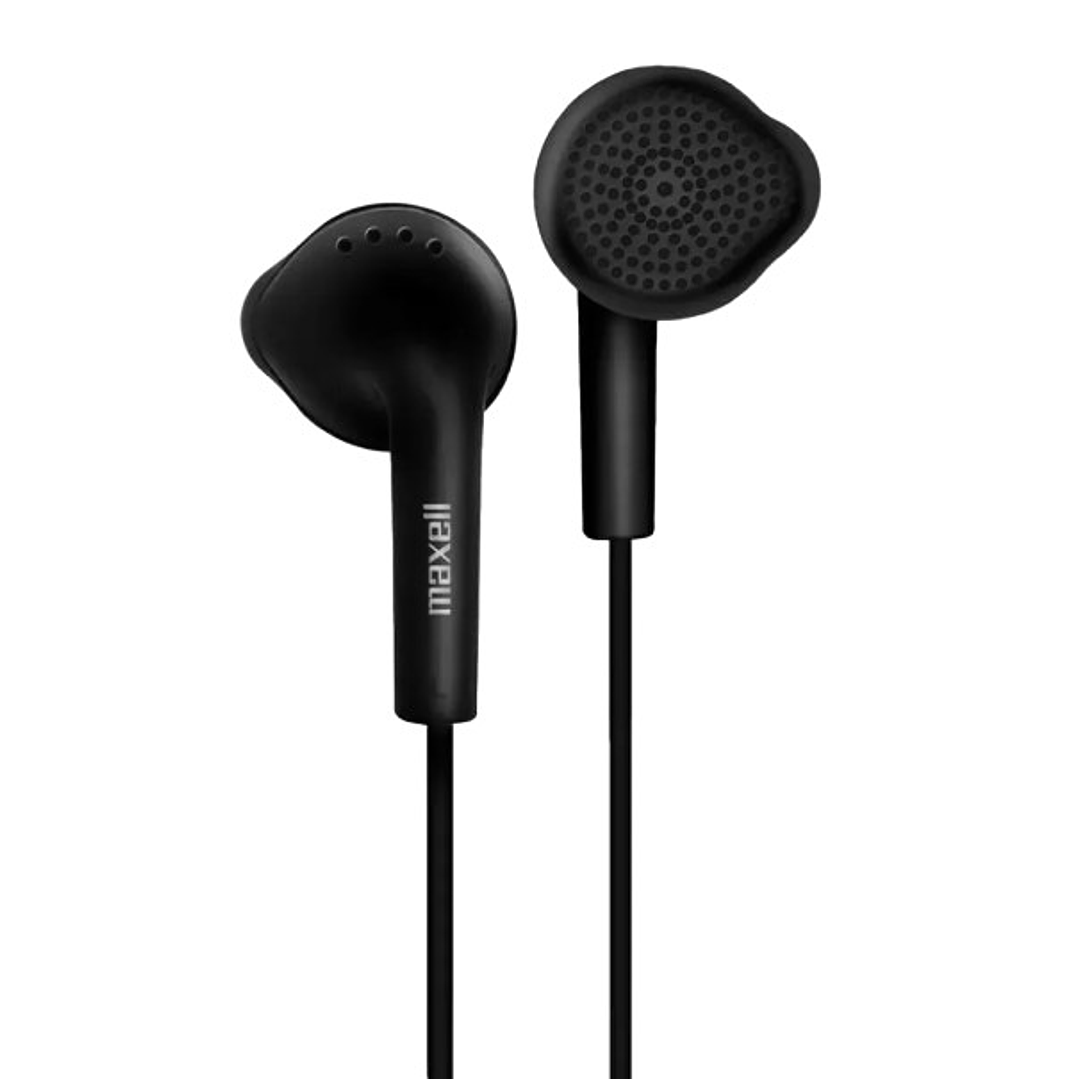 Audífonos Maxell MAXBUDS Estéreo con Micrófono | 3.5mm Hands-Free | Ajelec Electrónica 1