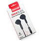Audífonos Maxell MAXBUDS Estéreo con Micrófono | 3.5mm Hands-Free | Ajelec Electrónica - Miniatura 2
