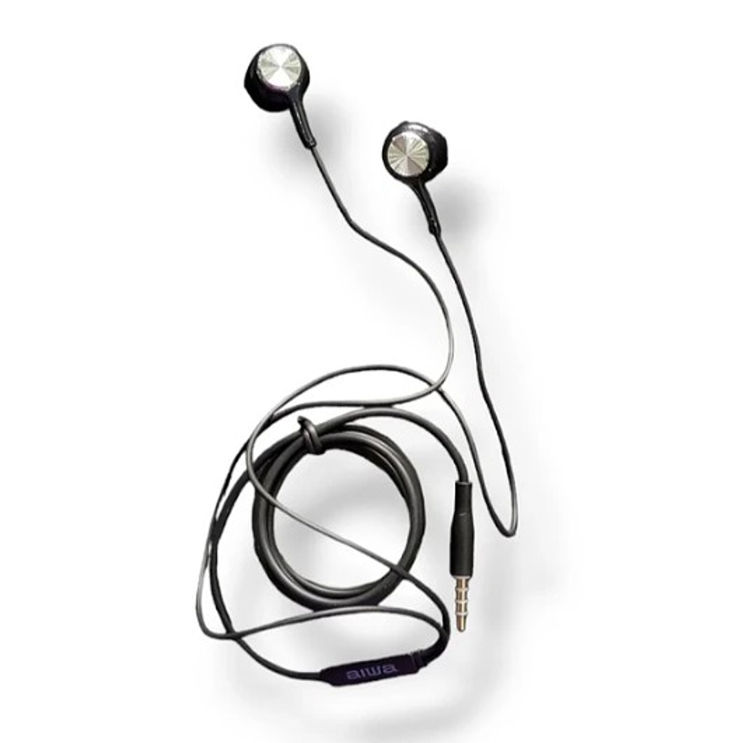 Audífonos Aiwa I10 In-Ear | Micrófono + Conector 3.5mm | Ajelec Electrónica 3