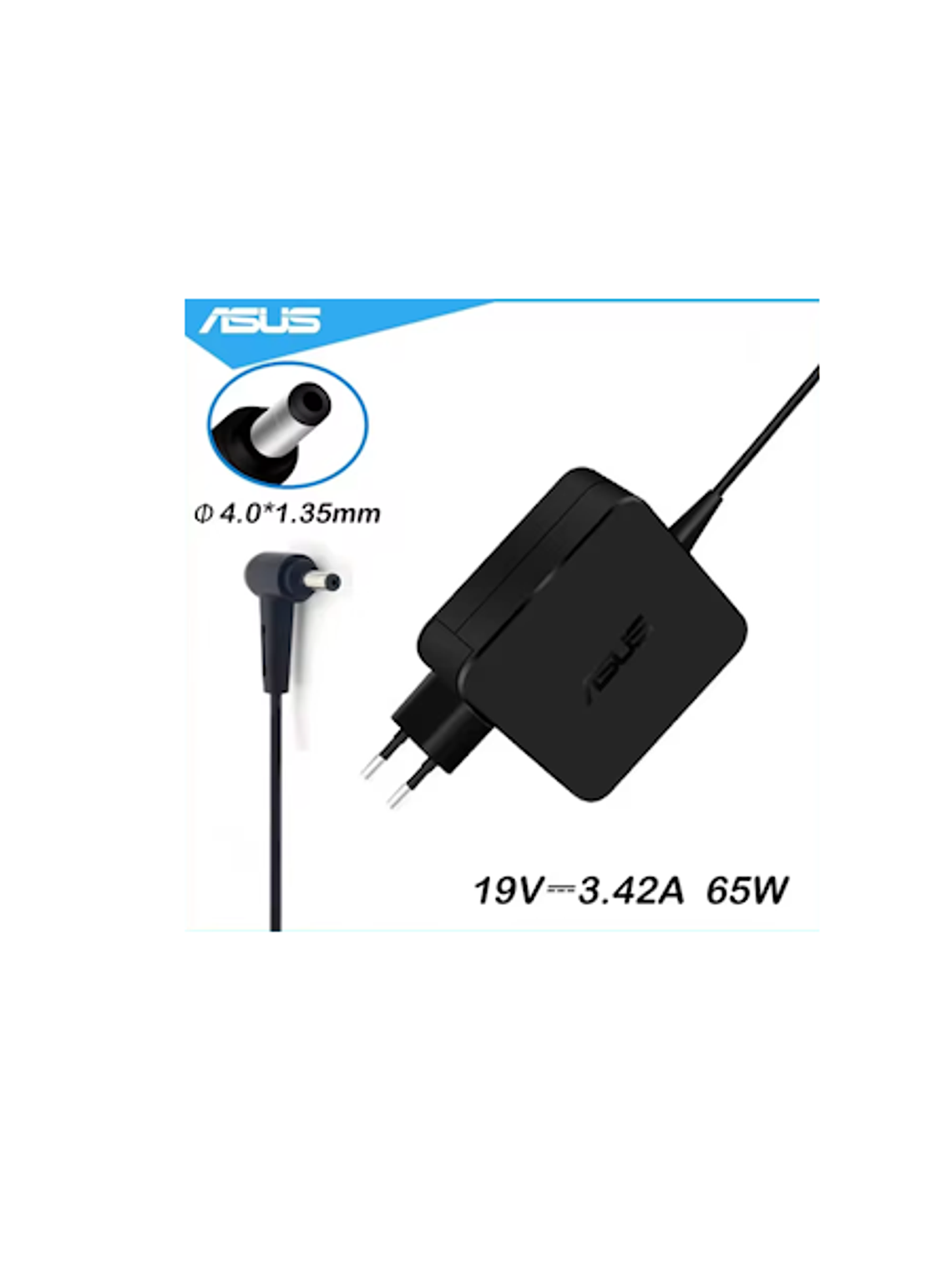 Cargador Asus 65w  4.0 x 1.﻿35mm 1