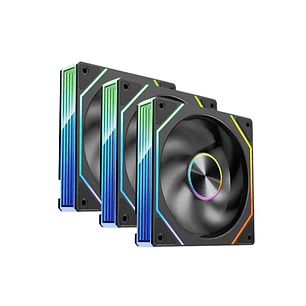 Kit 3 Ventiladores Kronos Prism 8Pro ARGB 120mm 600/1500RPM NG