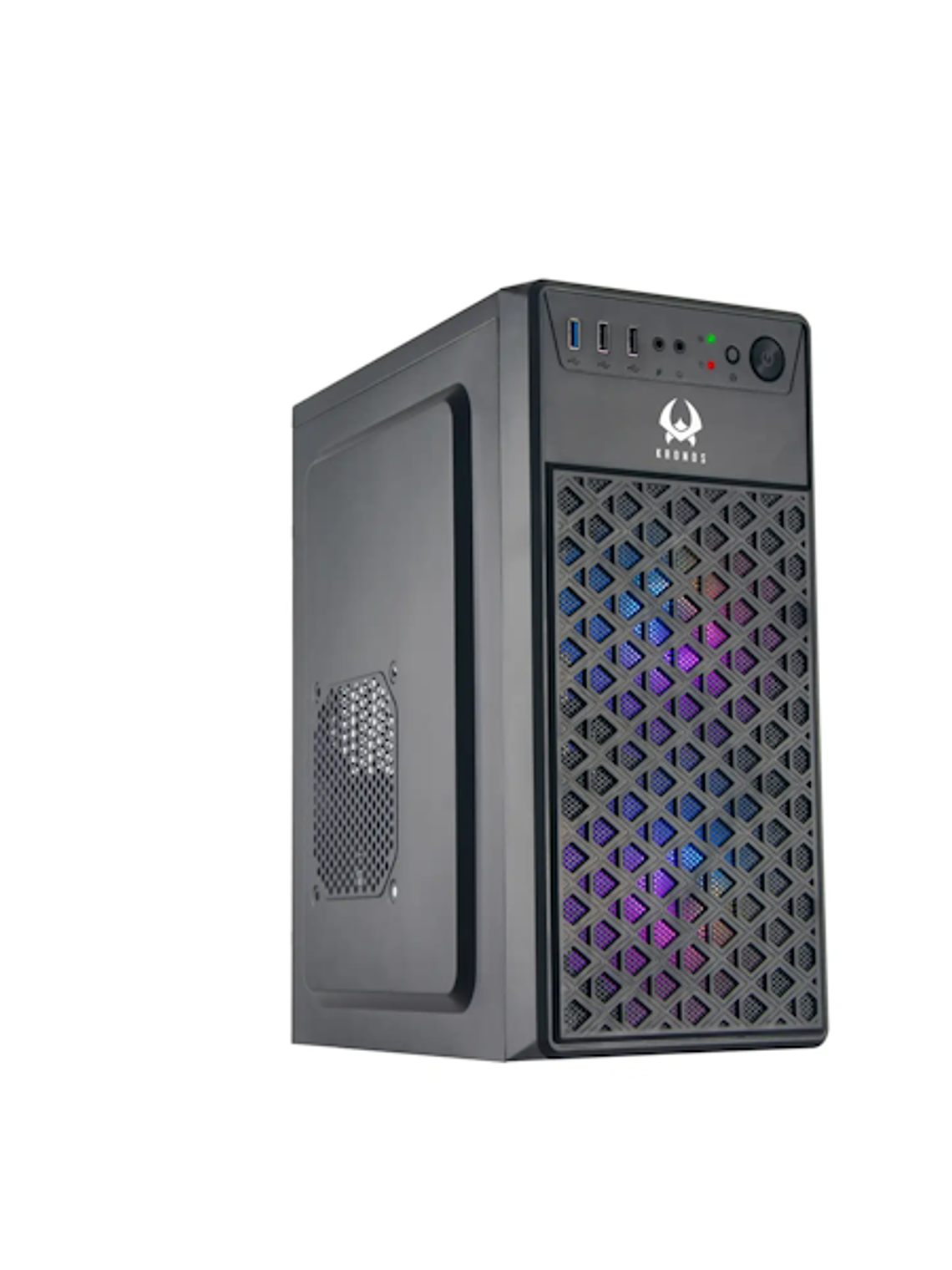 Gabinete Kronos Falcon, Micro-ATX, USB 3.0, USB2.0 x2, negro 1