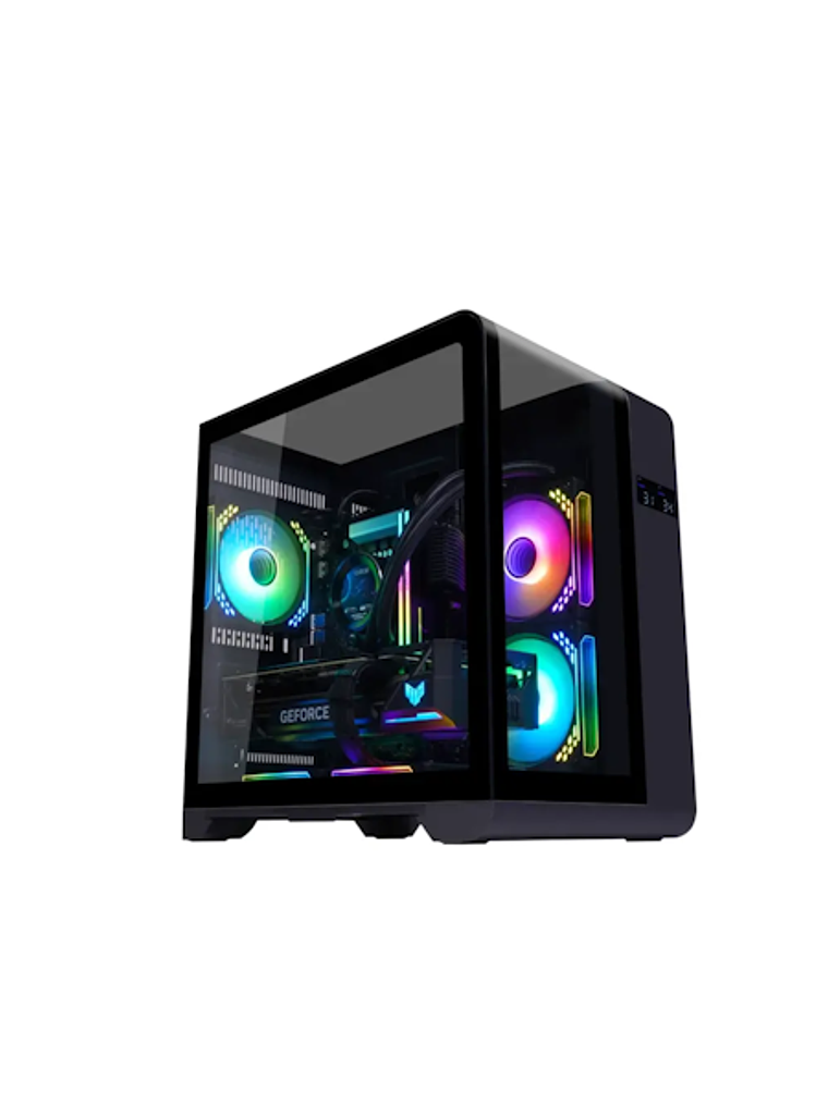 Gabinete Kronos Wentian RGB MATX, Vidrio Templado, USB 3.0 1
