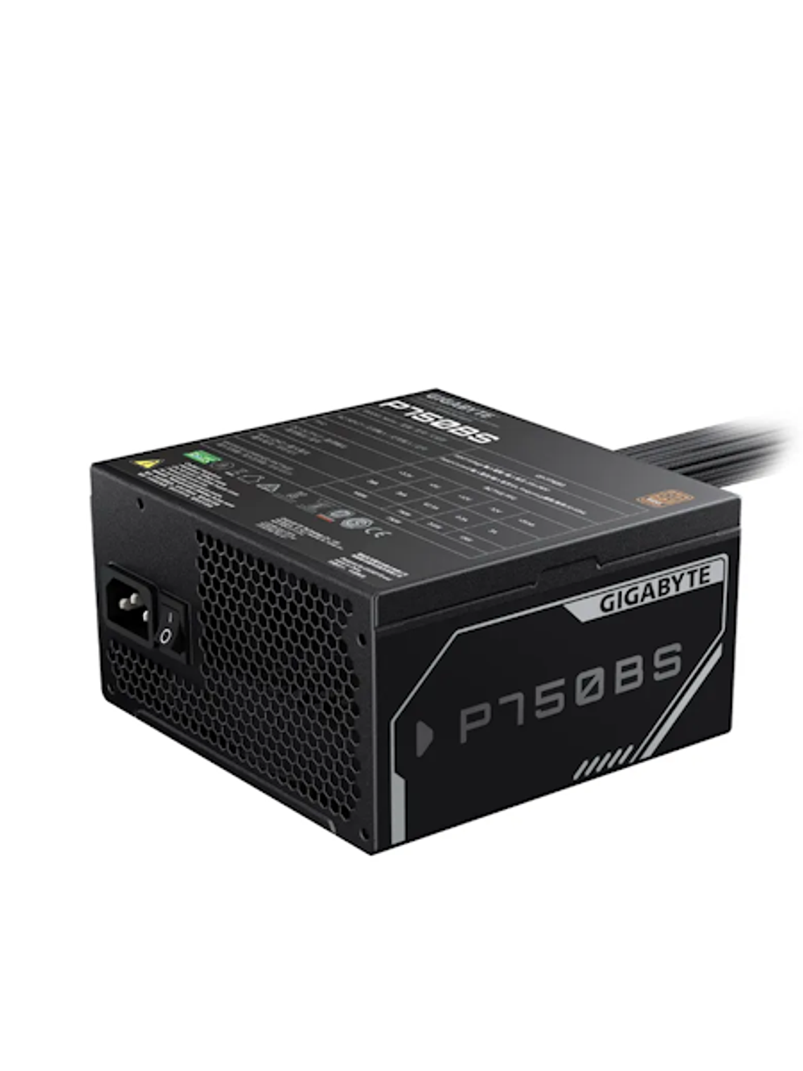 Fuente de Poder Gigabyte P750BS 750W 80 Plus Bronce PciE 6 ATX 1