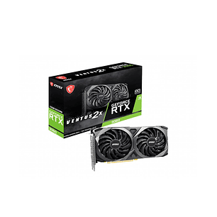 Tarjeta de Video MSI NVIDIA GeForce RTX 3060 VENTUS 2X 12G OC, GDDR6, DLSS, Ray Tracing, PCIe 4.0
