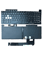 Teclado Asus F15 Fx506 Fa506 F17 Fx706 Fa706 Versión R G B Negro_luces Rgb Español - Miniatura 2