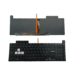 Teclado Para Asus Tuf Dash F15 Fx517 Series Retro