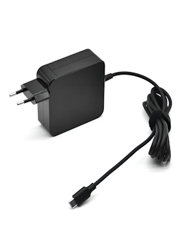 Cargador Notebook  65w Tipo-c Color Negro 1