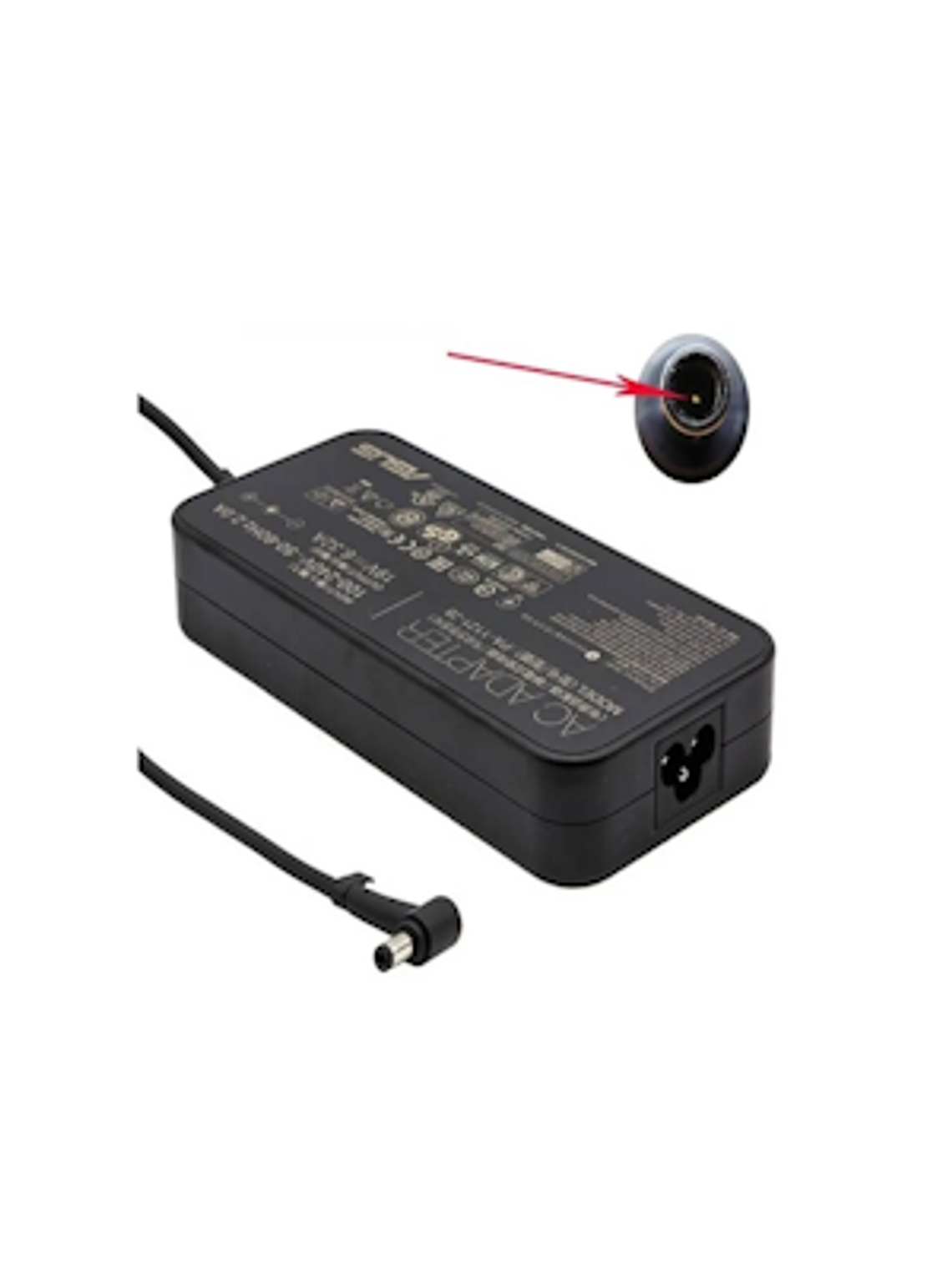 Cargador Asus 19v 6.32a 120w 6.0x3.7mm Pin Central Original 1