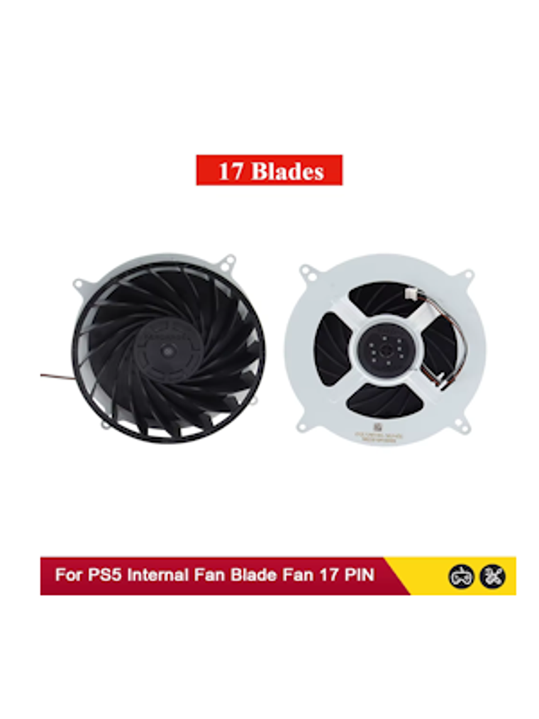 Ventilador para PS5 17 ASPAS   Mod. G12L12MS1AH-56J14 1
