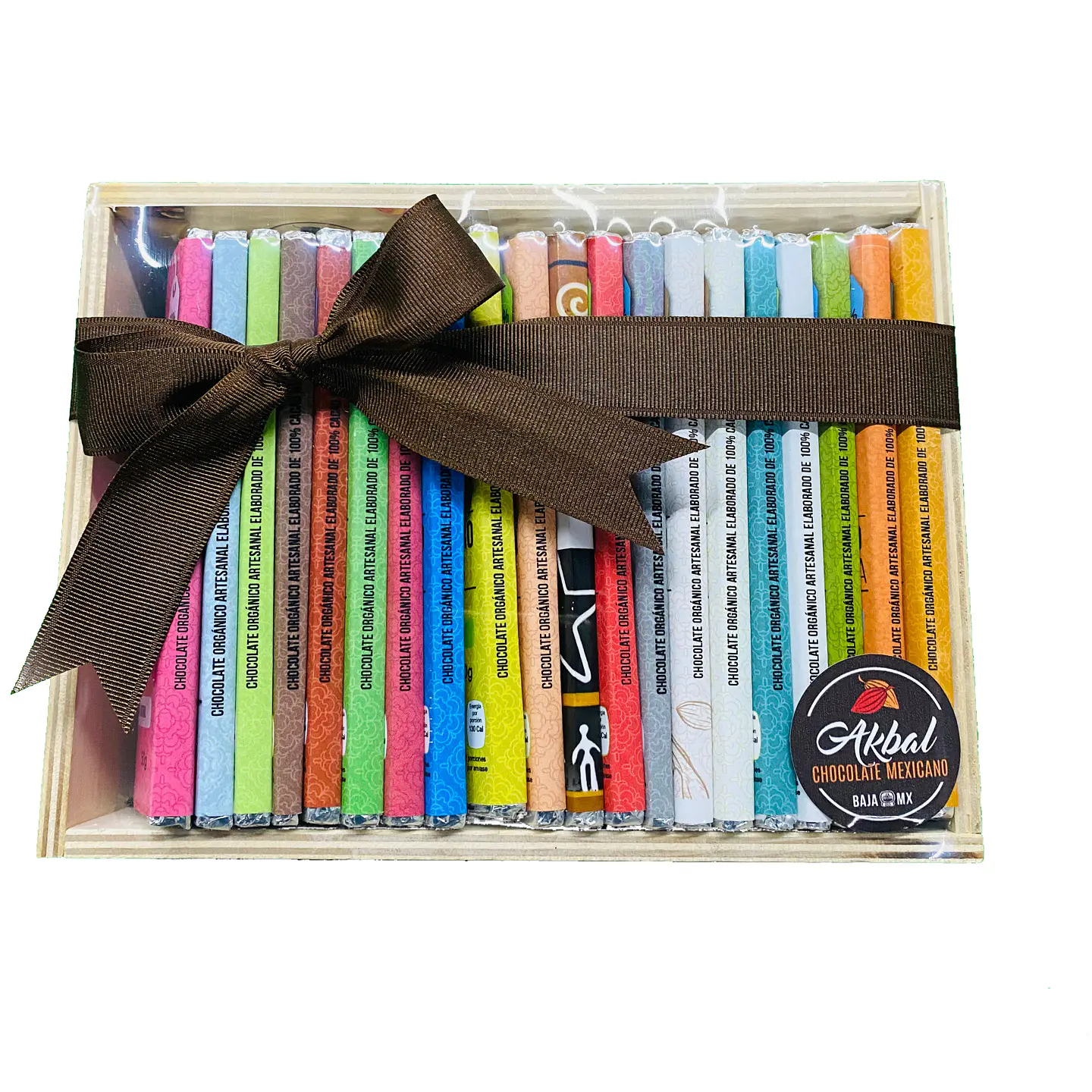 Colección Completa de Barras de Chocolate en Caja de Madera 1