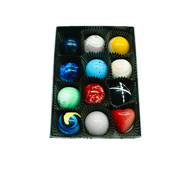 Caja de 12 chocolates