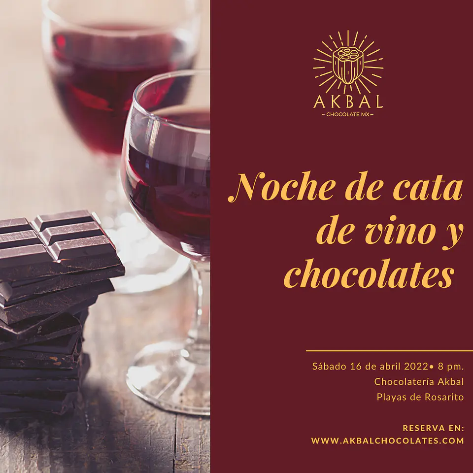 Tasting of Mexican chocolates and wines 1
