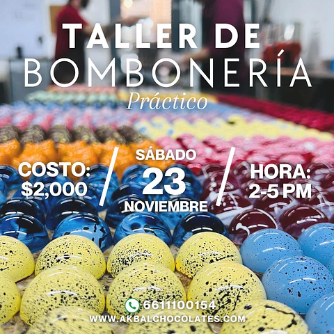 Chocolate making workshop 