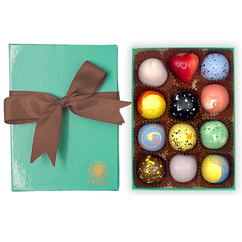 Caja de 12 chocolates