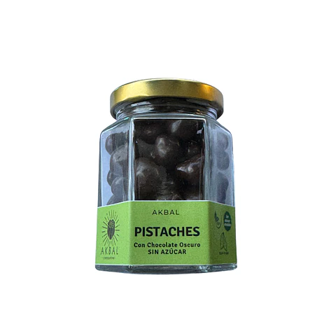 Pistaches with dark chocolate
