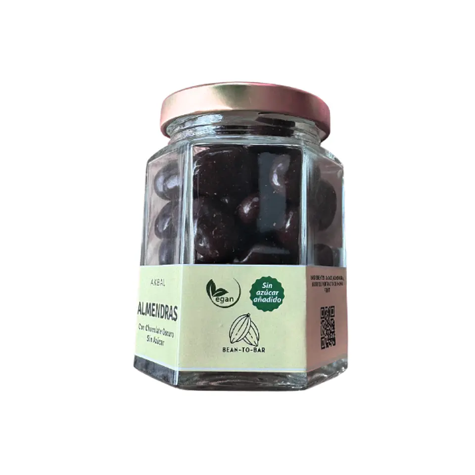Almendras con chocolate oscuro 4