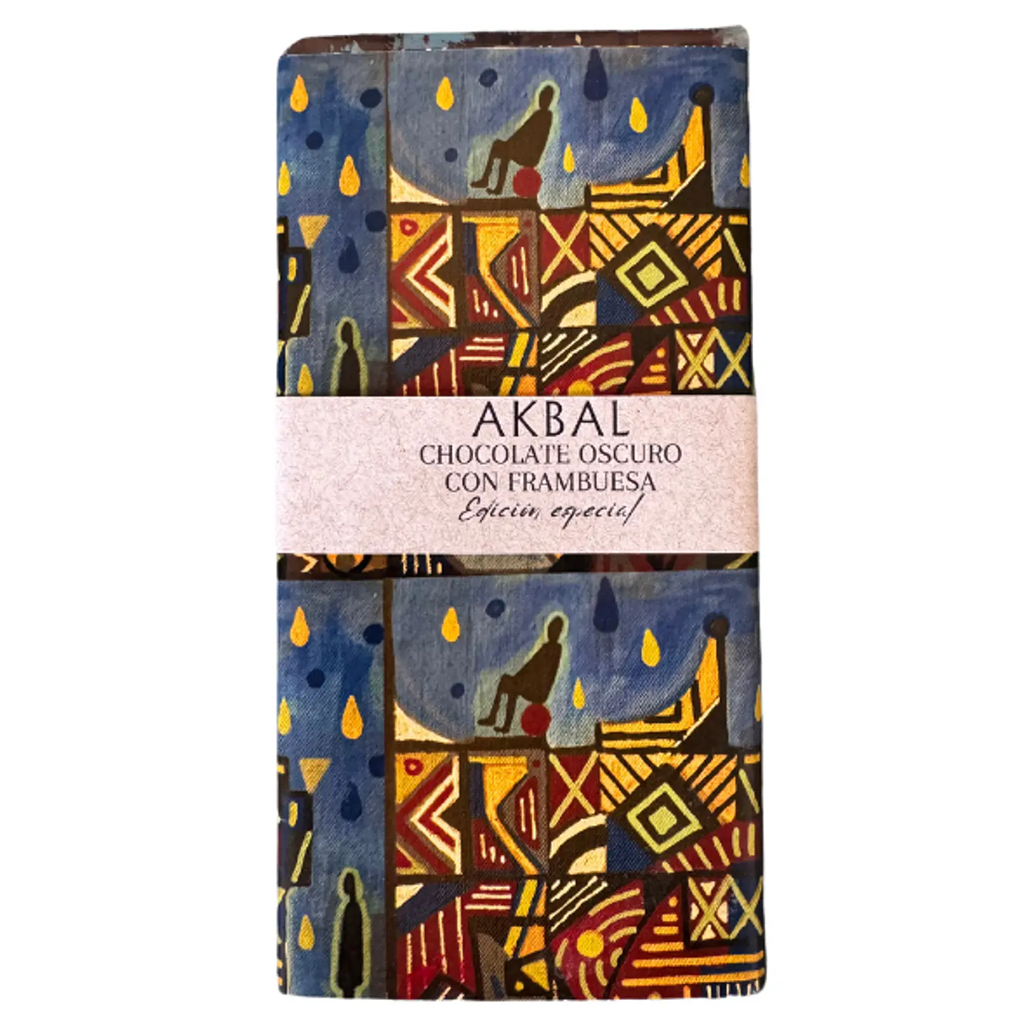 Barra de Chocolate de Leche con Frambuesa 1