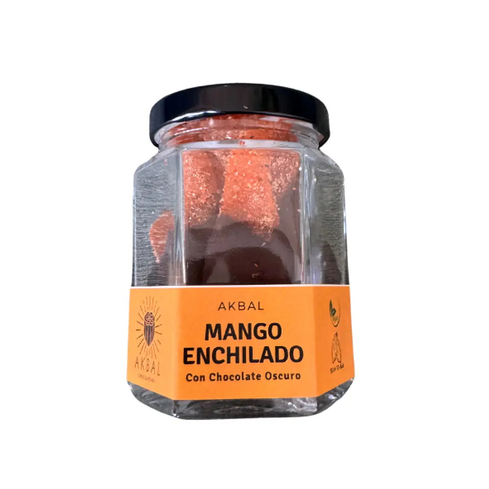 Mango Enchilado Cubierto con Chocolate Oscuro 1