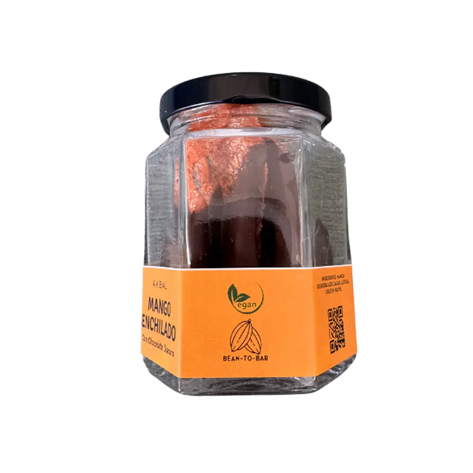 Mango Enchilado Cubierto con Chocolate Oscuro 2
