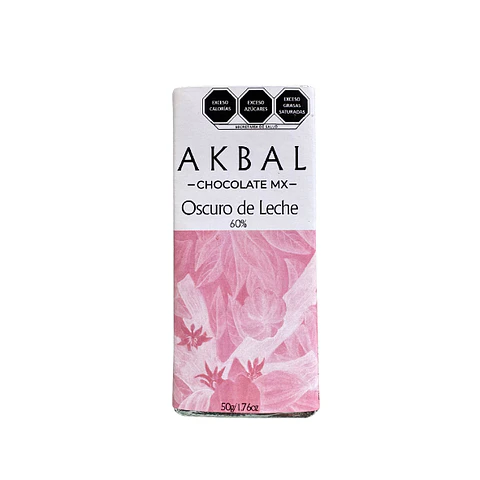 Chocolate Oscuro de Leche 60% Cacao