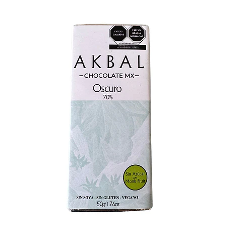Chocolate 70% Cacao – Sin Azúcar - Monk Fruit