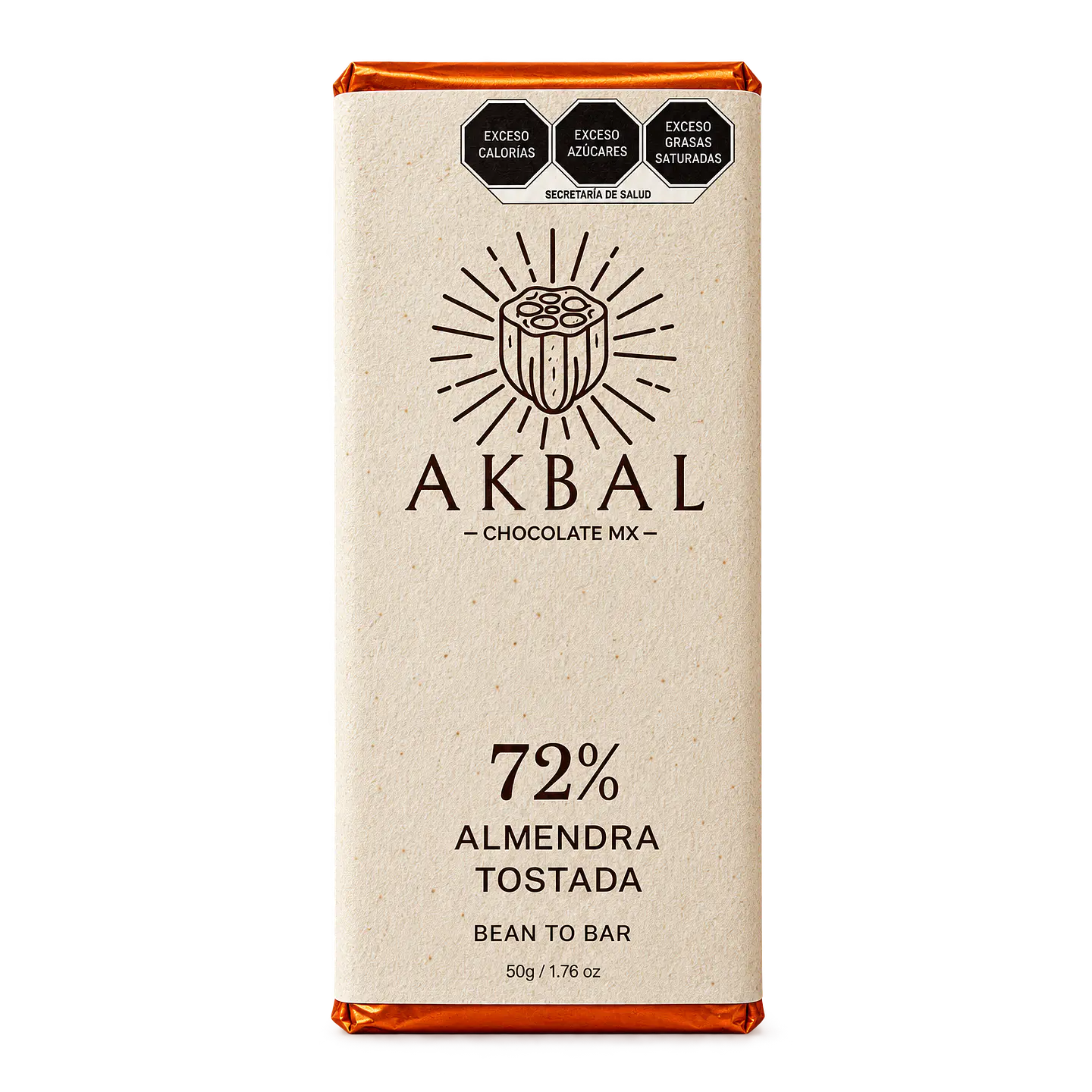 Chocolate Oscuro con Almendras Saladas 1