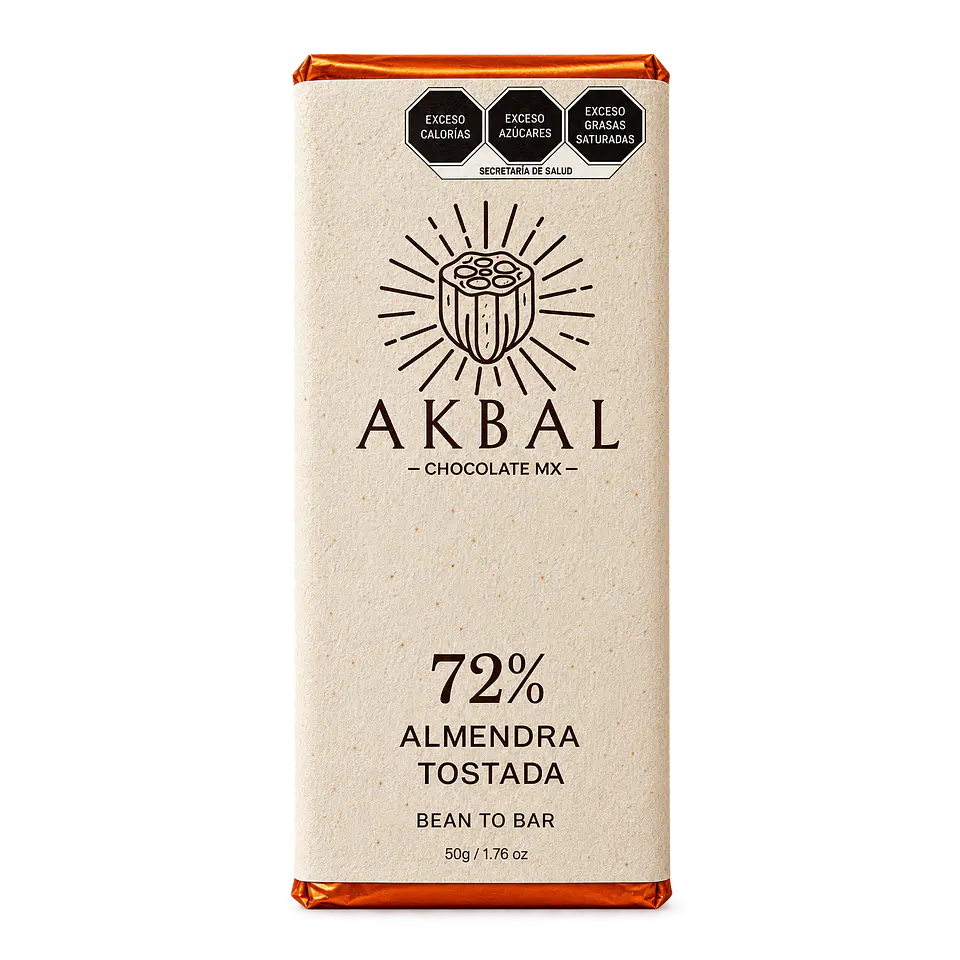 Chocolate Oscuro con Almendras Saladas 1
