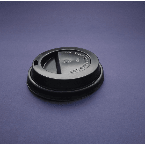 Tapa PS 80 mm Vaso Polipapel 8 oz (1.000 unds)