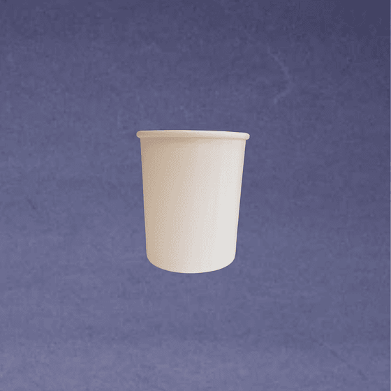 Pote Kraft Blanco 16 oz. (500 unds)