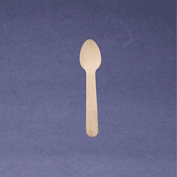 Cuchara de Madera para Té 11 cm (20x1000 unds)