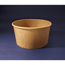 Bowl Kraft café 1.000 cc (300 unds)