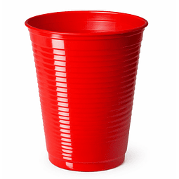 Vaso PP 10 oz (300 cc) Rojo (1.500 unds) 