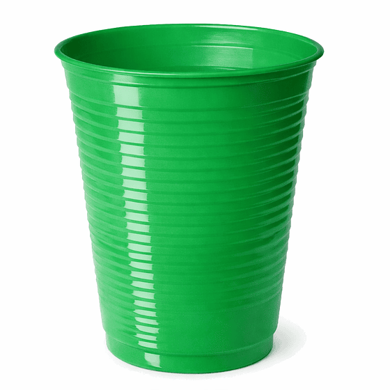 Vaso PP 10 oz (300 cc) Verde (1.000 unds) SG