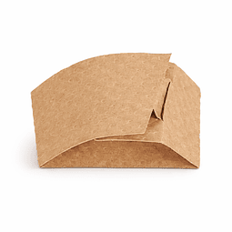 Collarin Kraft Corrugado p/vaso 8 oz (1.000 unds)