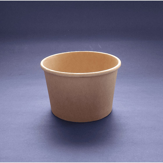 Pote Kraft café 8 oz (500 unds x caja) 