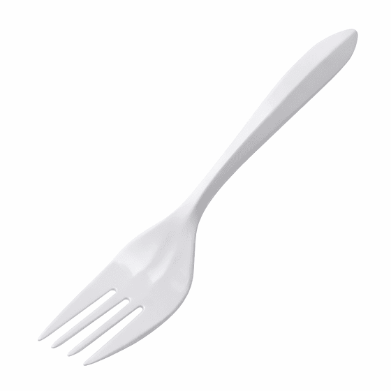 Tenedor Regular Blanco (1.000 un. x caja)