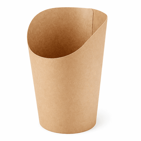 Envase Kraft para Papas Fritas / Nugget 8 oz (1.000 unds)